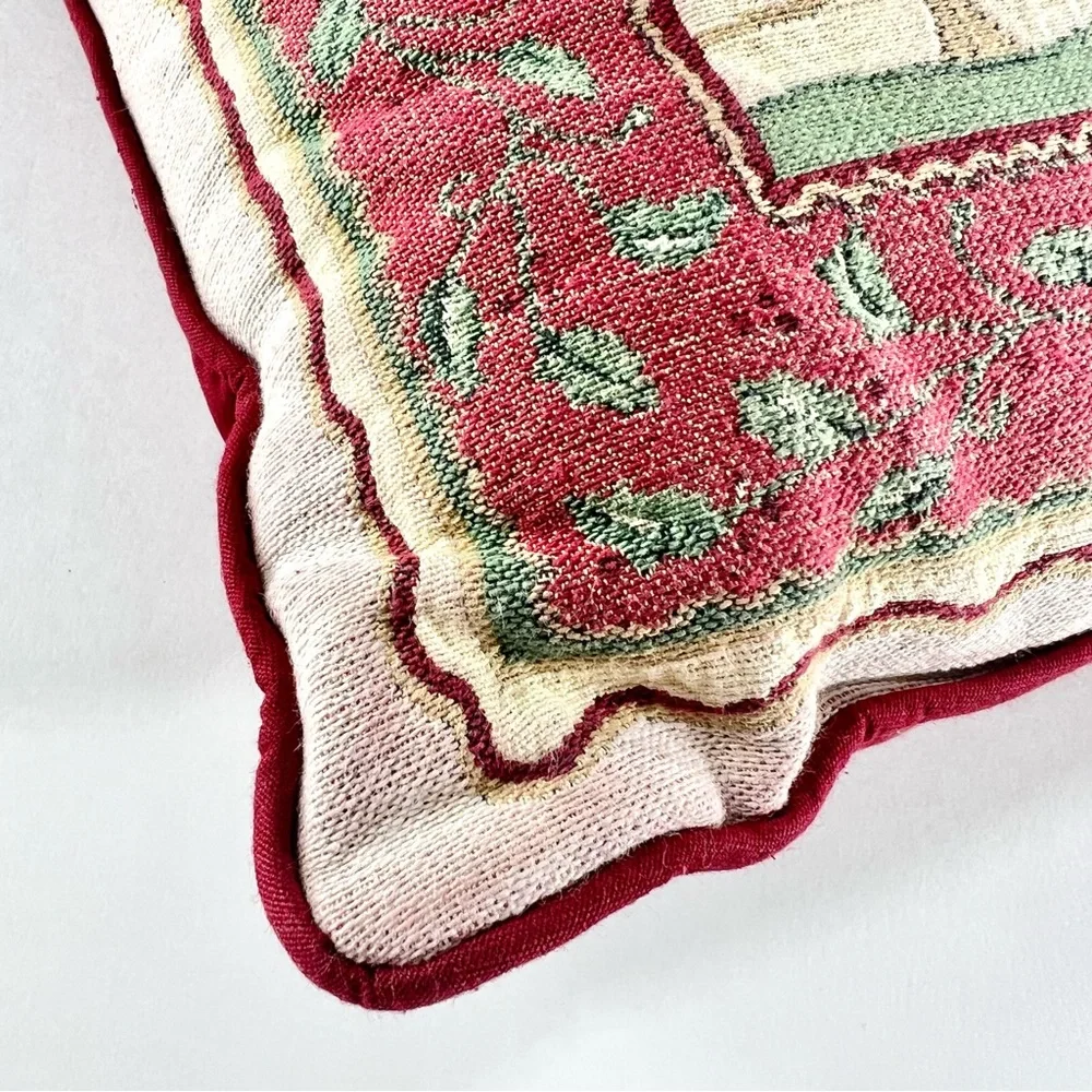 Home For Christmas Decorative Tapestry Pillow14